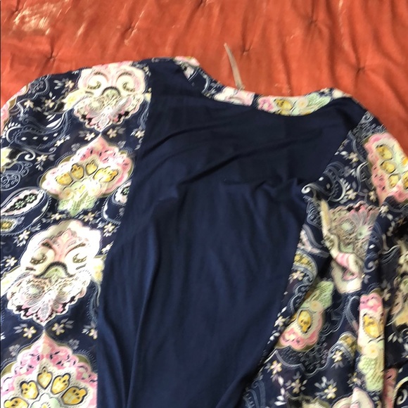 Halvy mixed material Kimono - Picture 3 of 3